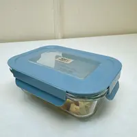 55979 乐家，烤箱400℃可用，高硼硅耐热玻璃保鲜盒，640ml
