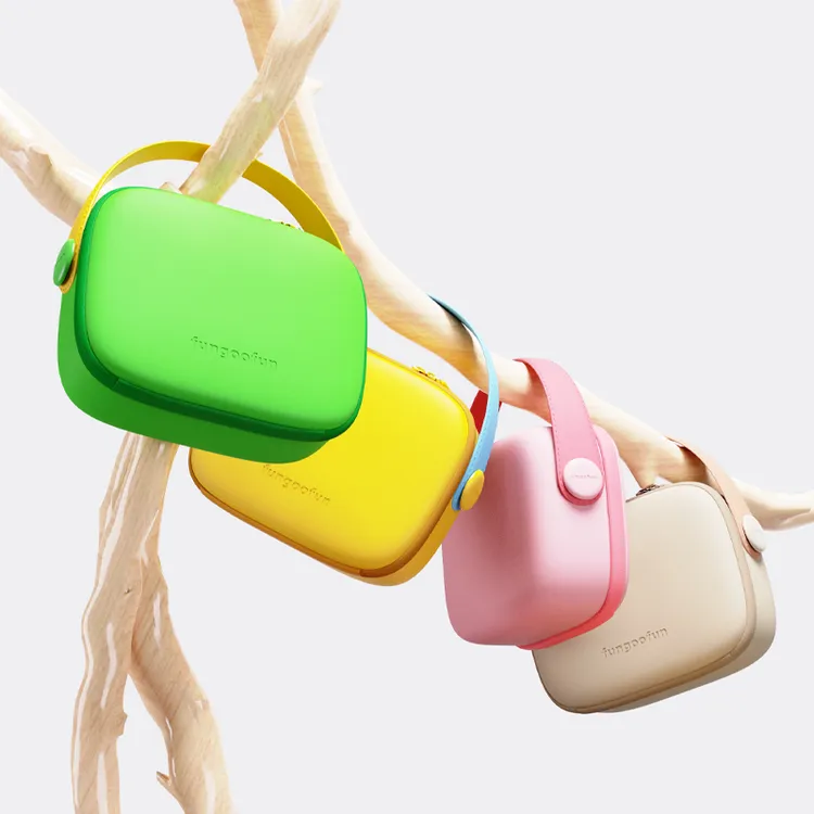 fungoofun梵高范EVA马卡龙便携时尚防水防压防撞易擦化妆收纳包