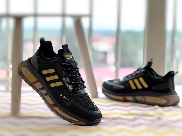 【元帅优选】巴斯真爆吸墨彩虹大底情侣鞋 030