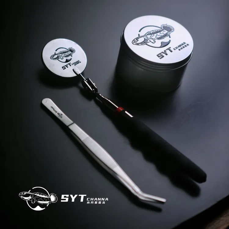 新手推荐雷龙增色饲料训练镜高清训鱼镜喂食镊子套装