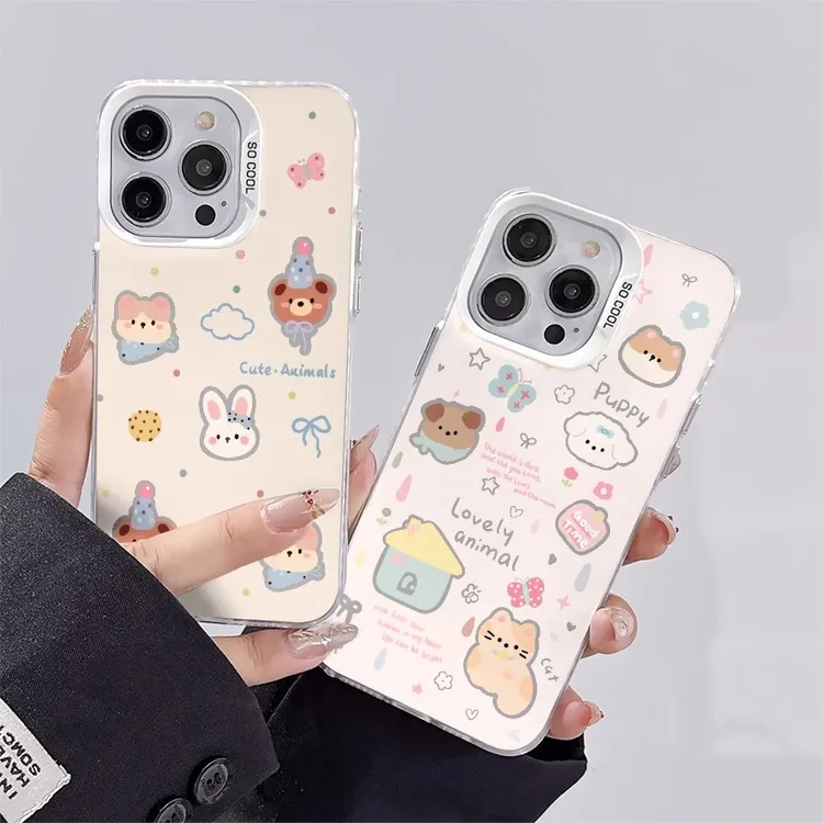 小动物头适用 苹果16 华为 OPPO VIVO 小米 荣耀 一加 红米手机壳