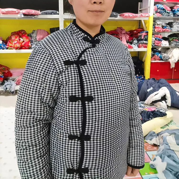 100斤-125斤可以穿手工棉衣 棉裤 中厚款