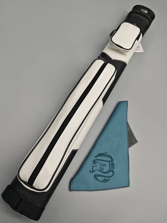 美林台球杆桶4孔九球杆桶四孔台球杆筒1/2杆包球杆筒大头杆桶杆袋