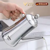 304不锈钢油壶家用防漏油罐厨房欧式油壸倒油瓶大容量装油罐