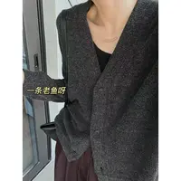R NO退NO换 秋季新款慵懒风韩版开衫外套女1351