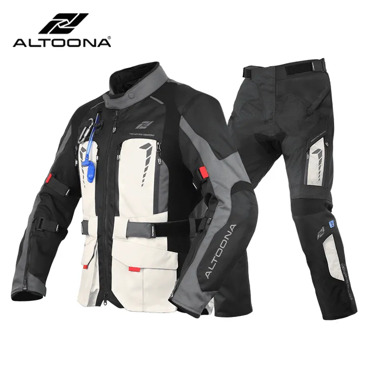 安途纳莫御摩托车骑行服男四季防摔保暖防水防风长途摩旅拉力服