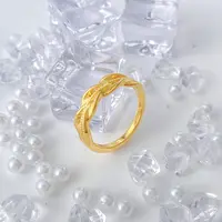 【国潮】足金999 麦穗花边戒指 1.49 12圈口
