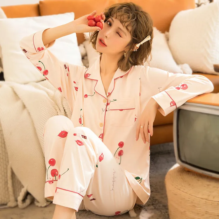月子服夏季薄款产后吸汗透气7月份8产妇哺乳孕妇睡衣女春秋坐月子