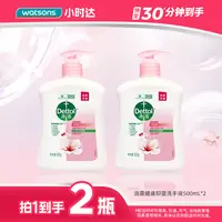 【拍1到手2件】滴露健康抑菌洗手液滋润倍护500毫升一次性便携旅行干净
