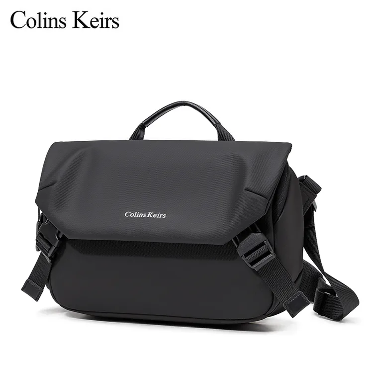 Colins Keirs男士单肩斜挎包夏季轻便简约百搭防泼水商务肩包时尚