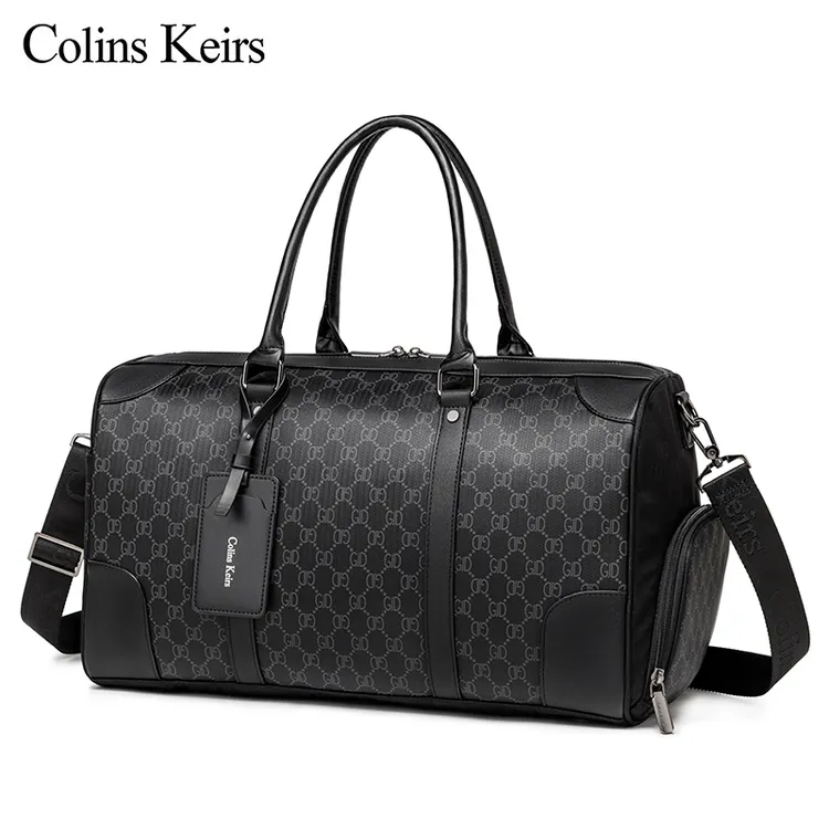 Colins Keirs男士出差包商务时尚旅行登机包干湿分离单肩包手提袋