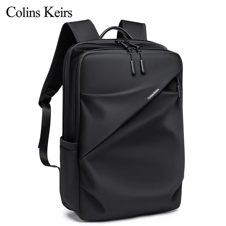 Colins Keirs男士双肩包休闲时尚多功能电脑包大学生书包韩版潮流