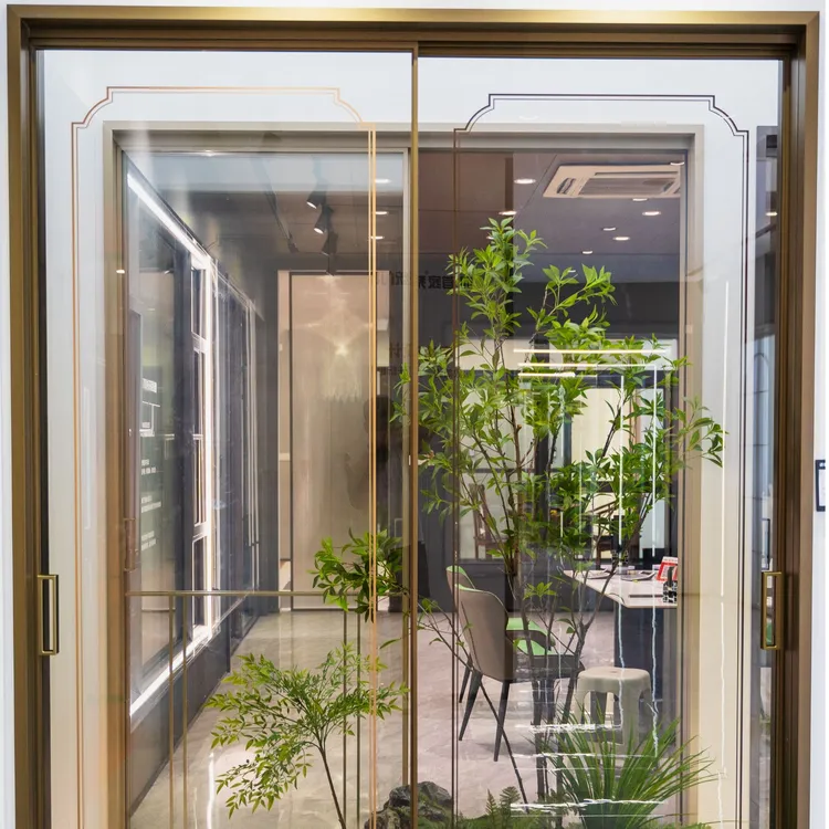 【致雅极窄系列】地轨移门玻璃门卧室门书房门室内门