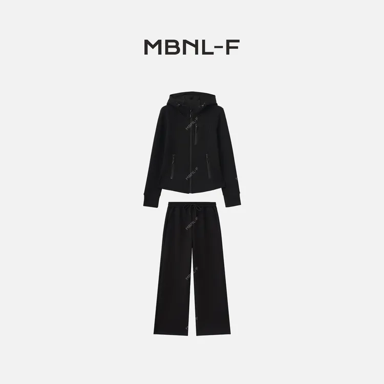 MBNL-F“松弛套装” 2024F/W新品 加绒户外卫衣套装 秦磊XM-TZ26258