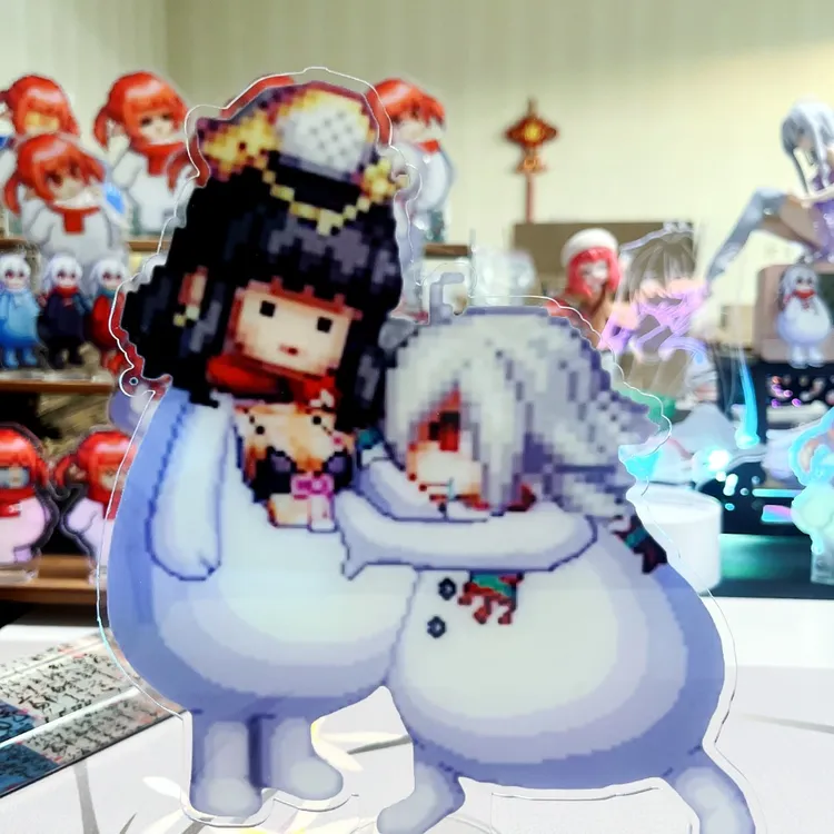 魔界人像素萝莉车载情侣送男生送女生游戏手办周边动漫摆件可爱