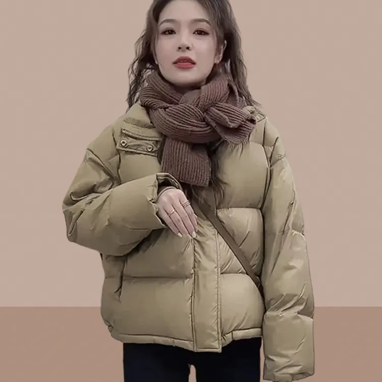 时髦洋气减龄保暖棉服2026秋冬新款轻奢小众高级感女装时尚面包服