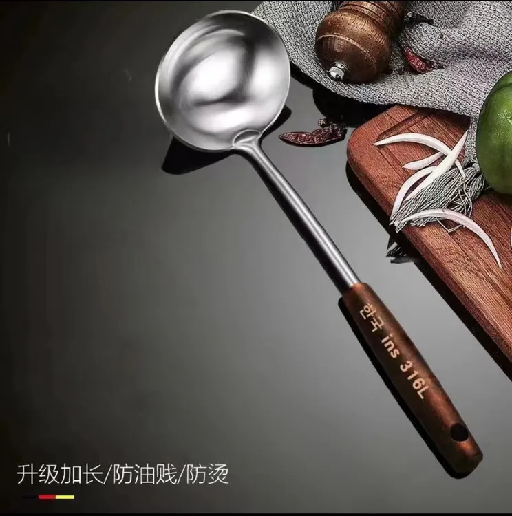 不锈钢家用厨房防烫汤勺盛汤勺