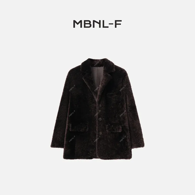 MBNL-F “巴卡西装” 2024F/W新品 皮毛一体皮草 秦磊XM-PC10358