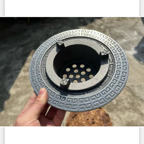 铸铁炉具圈围炉煮茶小型茶炉配件功夫茶茶道碳火火炉炉膛炭炉内胆