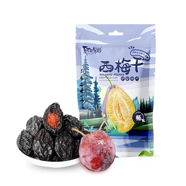 夏天的果园新疆伊犁独立西梅干160g/袋  3袋