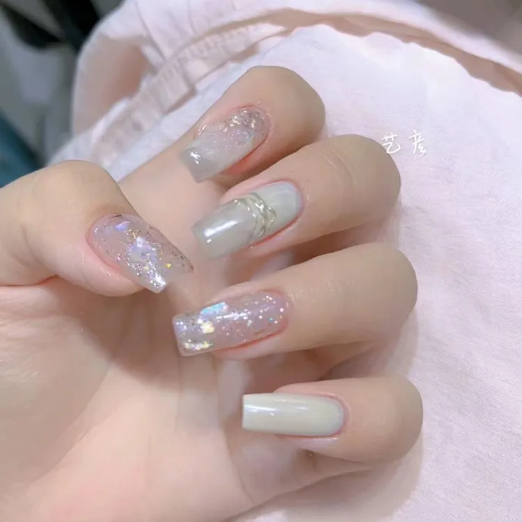 SUCAI/苏彩二代珍珠贝气质一款可以随意勾出花纹的胶爆闪胶穿戴式