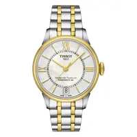 Tissot/天梭杜鲁尔系列钢带80机芯机械女表T099.207.22.118.00