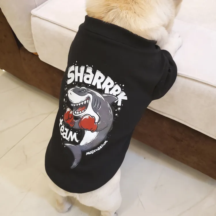 秋冬法国斗牛犬法斗巴哥泰迪比熊卫衣服胖狗狗加绒加厚保暖两脚衣