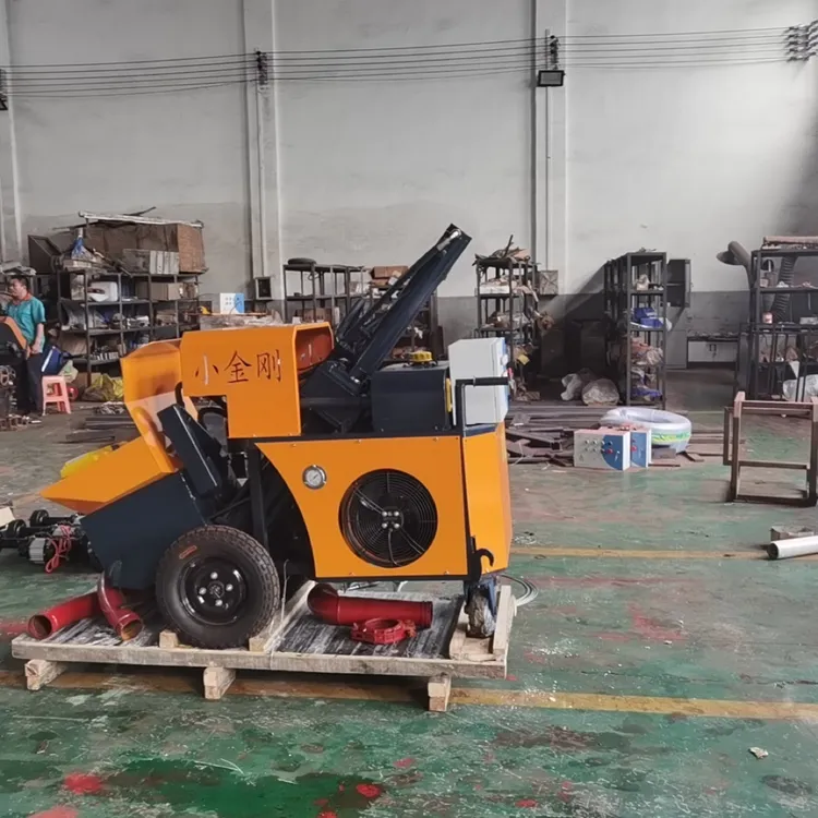 混凝土输送泵二次构造柱泵大小型二次结构浇筑泵细石混泥土上料机