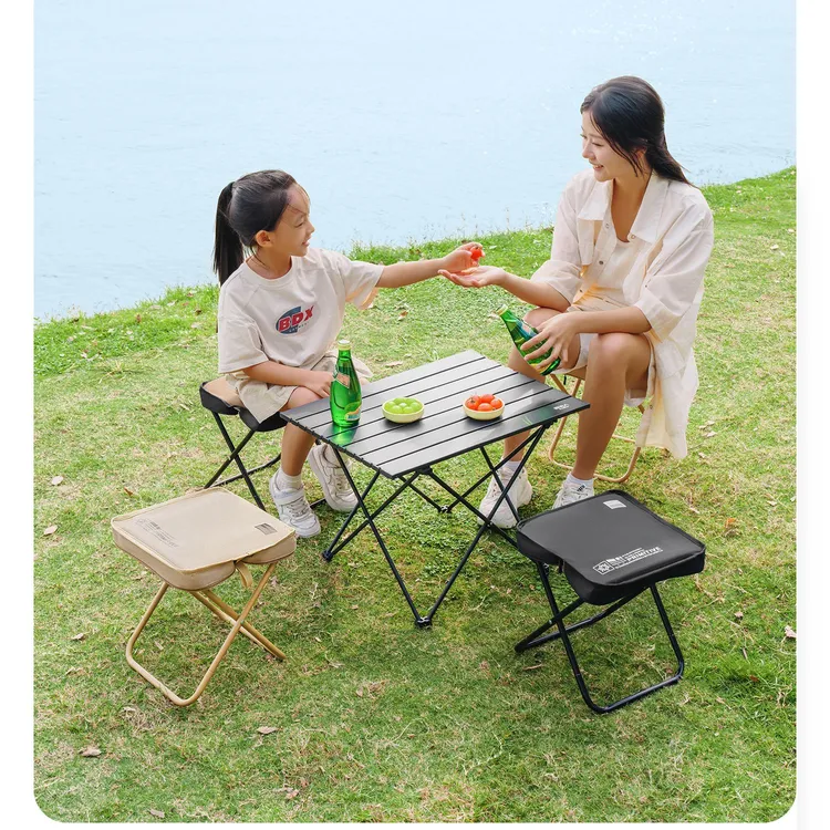 【原始人笔袋马扎】C折叠凳户外椅子小马扎露营便携式钓鱼野餐板凳