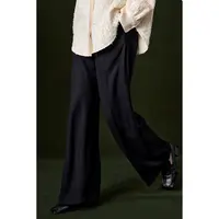 HERLAND她地【高干裤】高级感百搭西裤高腰宽松显瘦阔腿休闲裤