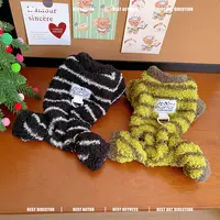 宠物狗冬款四脚家居服可外出牵引保暖狗狗