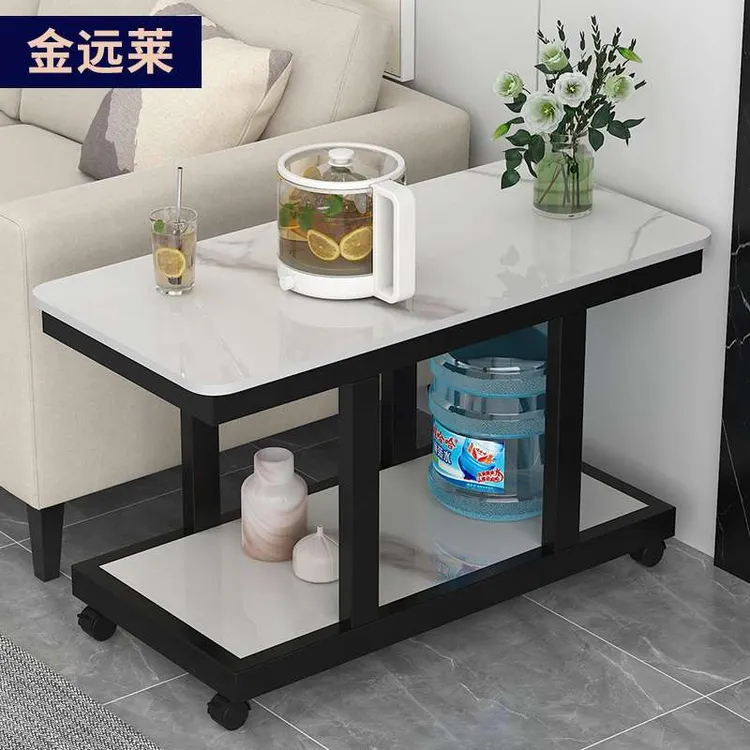 2025新款可移动小茶几带轮卧室迷你小桌子沙发边几沙发旁边的边柜