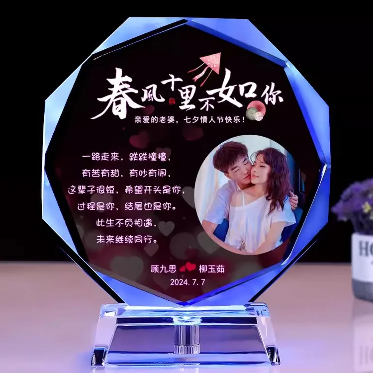 生日礼物送女生老婆女朋友diy照片定制结婚周年浪漫实用纪念日