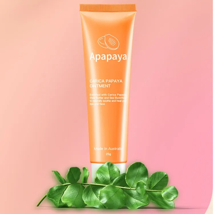【两支25年12月】澳洲Apapaya天然番木瓜膏25g唇膏护手霜晒后修复