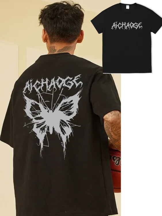 夏季美式短袖男高弹篮球运动速干T恤宽松圆领投篮服训练实战跑步