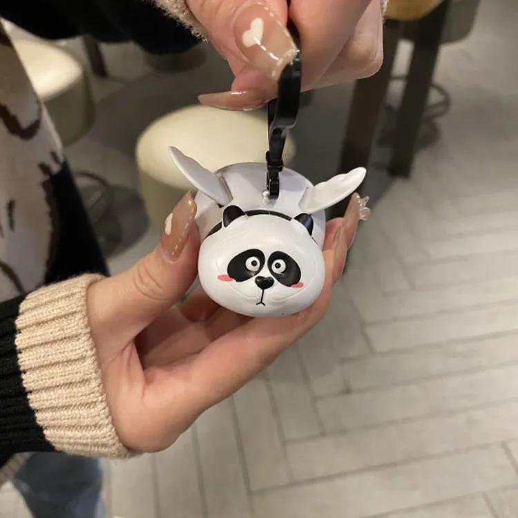 可爱卡通创意长翅膀的小老虎小飞猪钥匙扣