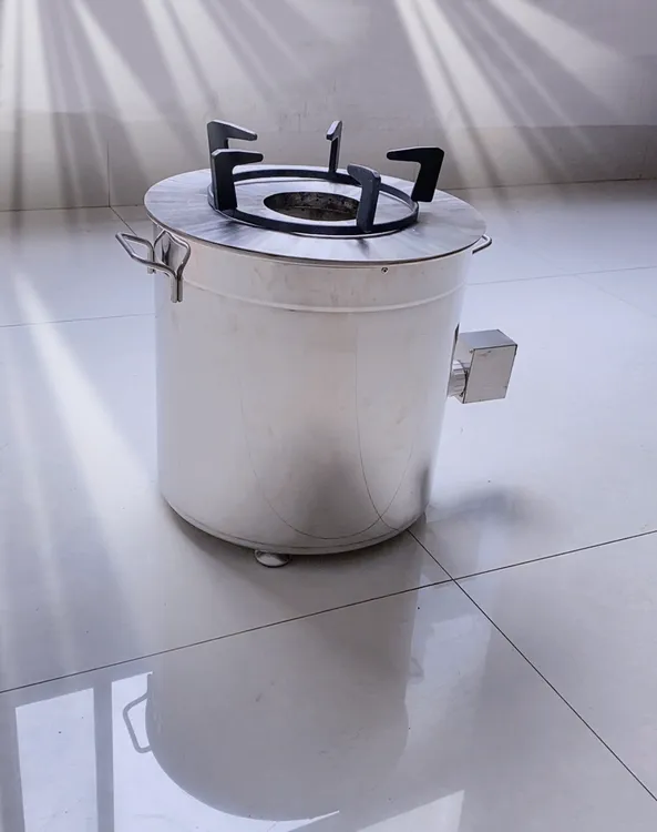 新型柴火无烟气化炉