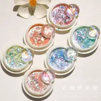 【云锦欧泊粉】甲油胶饰品闪粉提亮雪绒粉美甲店专用夏季流行色
