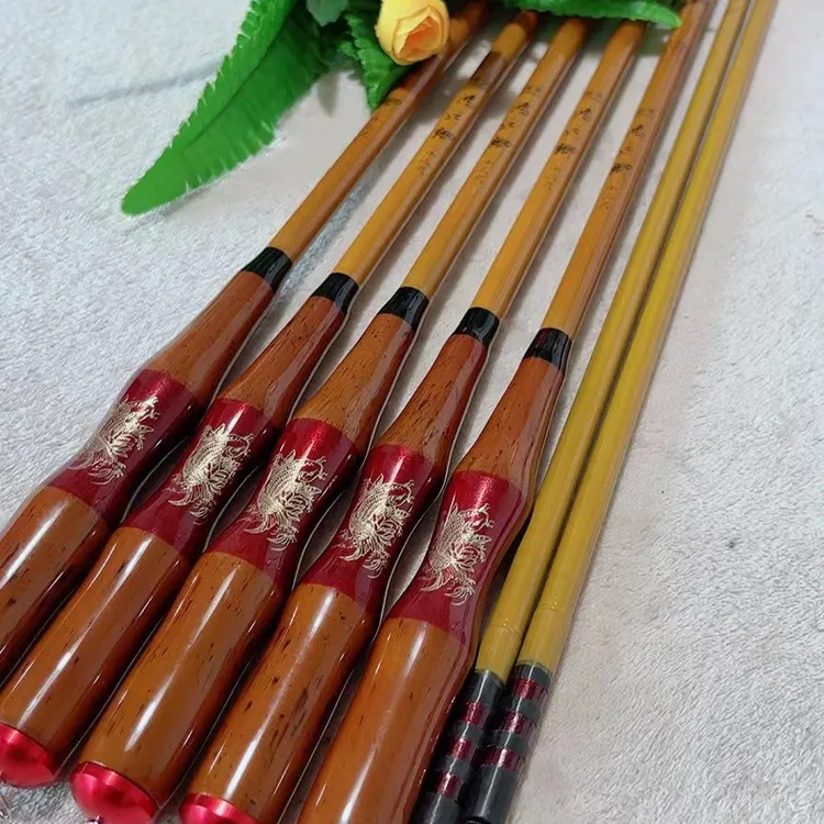 鸿运鲫鱼杆长节鲫鱼竿28调超轻超硬超细手竿渔具用品