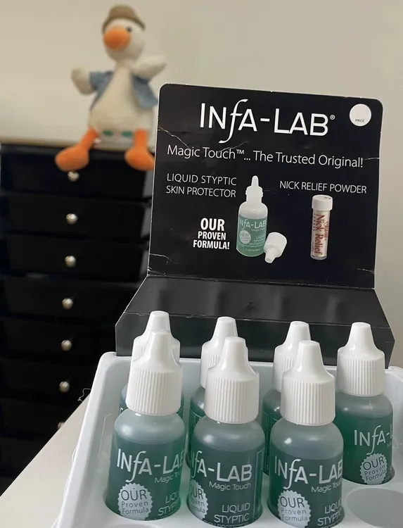 Infa-Lab小绿水美甲止血剂液体止血粉美甲店