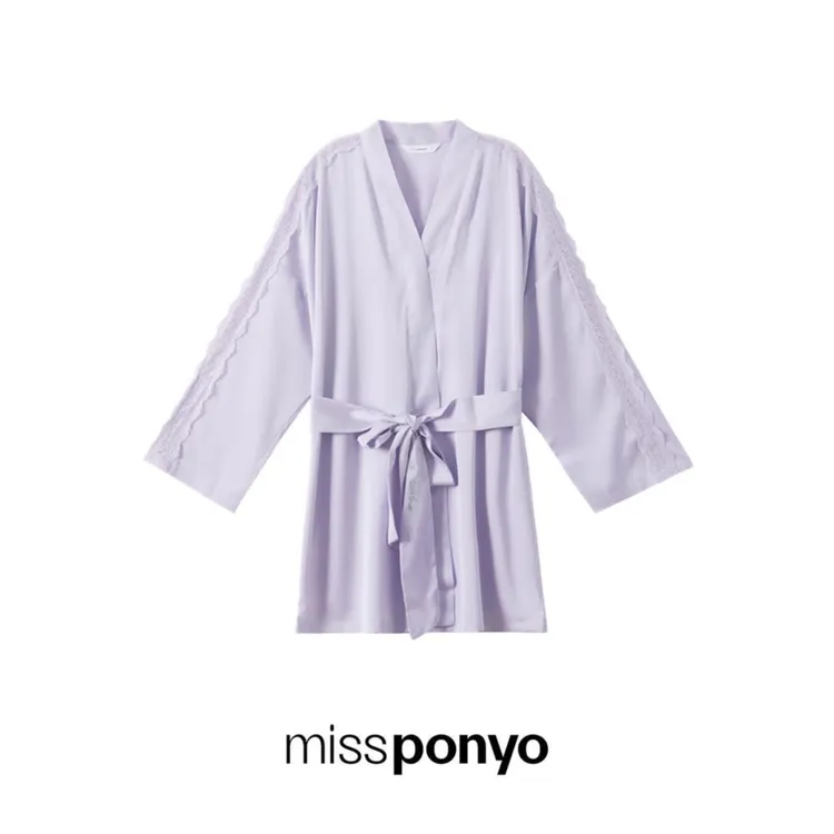 MISS PONYOCHIC系列 人鱼姬（Mermaid）牛奶丝女士睡袍吊带裙