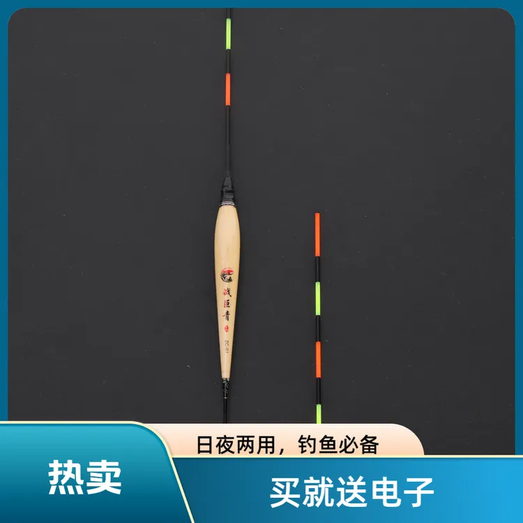 战巨青芦苇夜光漂日夜两用浮漂