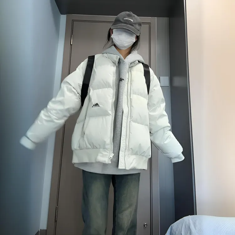 棉服2025冬季新款女立领韩系宽松加绒加厚短款休闲棉袄保暖外套潮