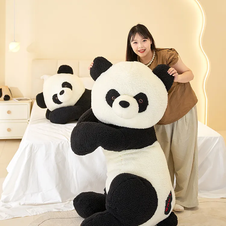 熊猫娃娃抱枕睡觉专用女生公仔床上抱枕玩偶可爱等身抱枕靠枕床头