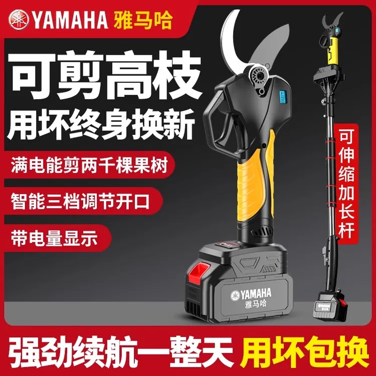 电动修枝剪果树修枝剪刀充电式锂电专用电剪子果树剪枝剪刀锂电池
