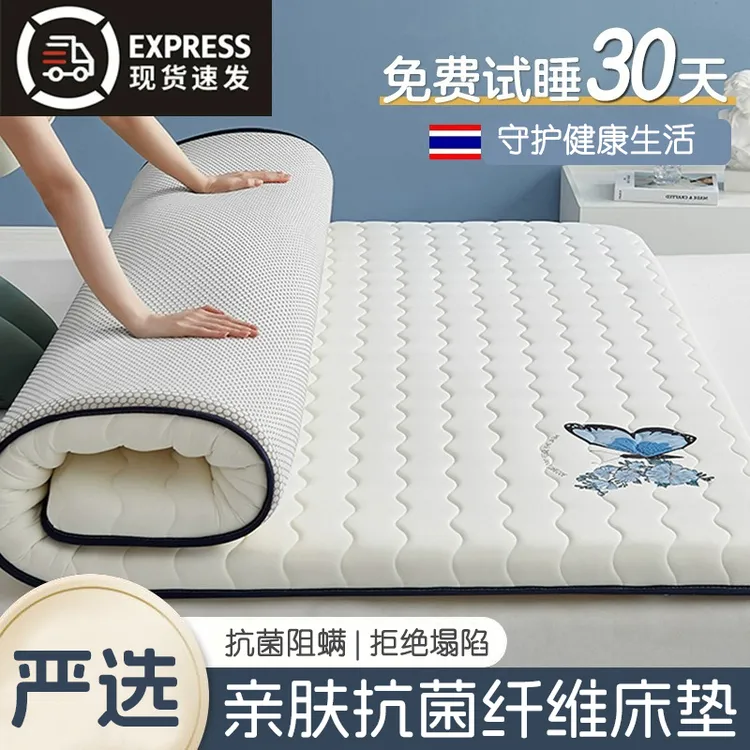 纤维床垫软垫家用榻榻米垫褥子加厚学生宿舍单人海绵租房专用垫被