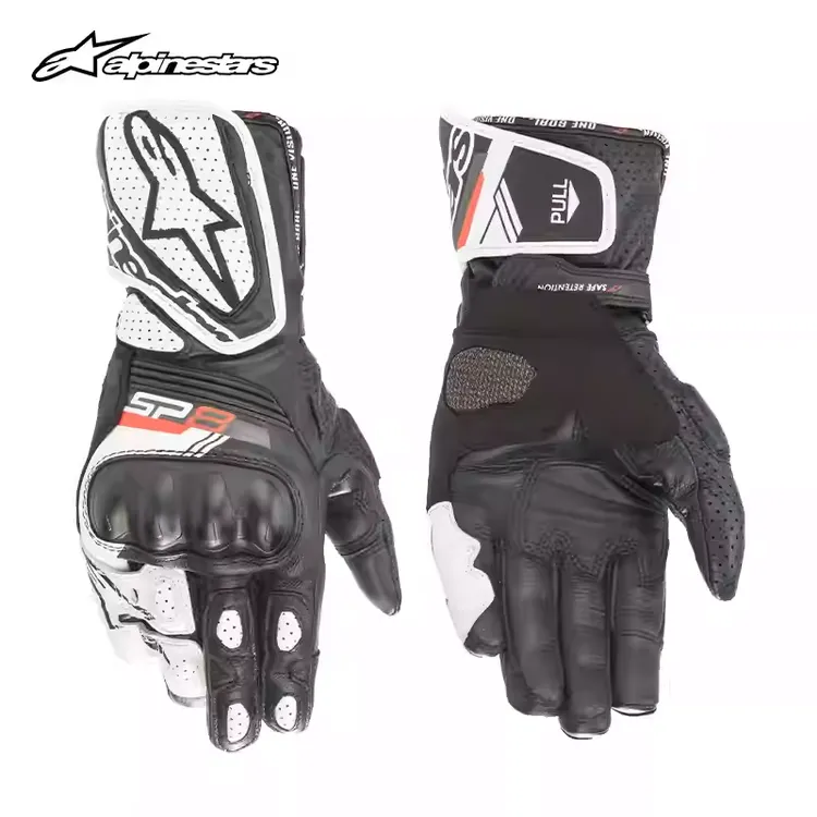 a星alpinestars赛道sp-8摩托车长款骑行手套机车防摔冬季骑行手套