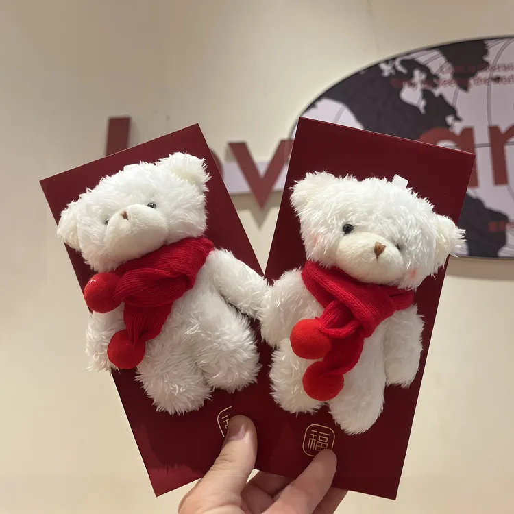 可爱小熊立体红包2026新年红包利是封春节小孩过年封礼新款创意cy