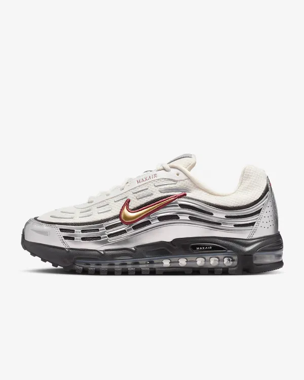 NIKE/耐克官方正品男子AIR MAX TL2.5黑银气垫运动鞋 IM6647-030