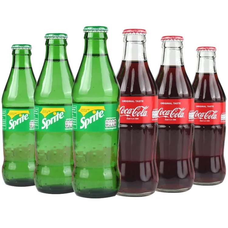 COCA COLA/可口可乐泰国进口可乐/青柠檬汽水250ml/玻璃瓶